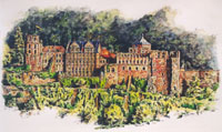 Zamek w Heidelbergu